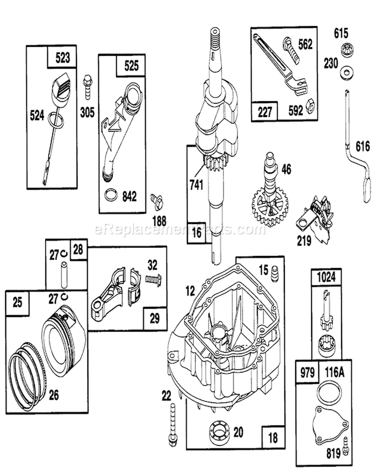 Page L Diagram and Parts List for 5900001-5999999 - 1995 Toro Lawn Mower
