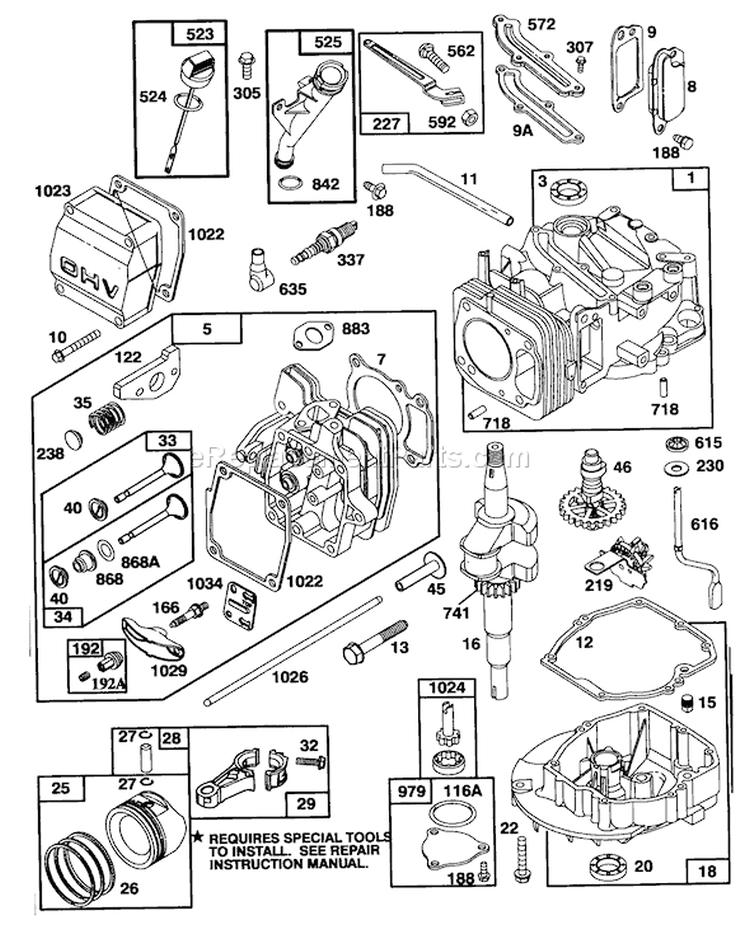 Page AA Diagram and Parts List for 5900001-5999999 - 1995 Toro Lawn Mower