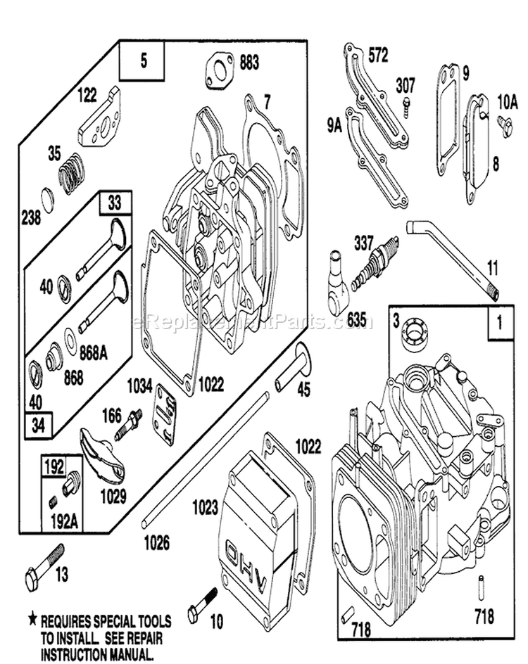 Page C Diagram and Parts List for 5900001-5999999 - 1995 Toro Lawn Mower