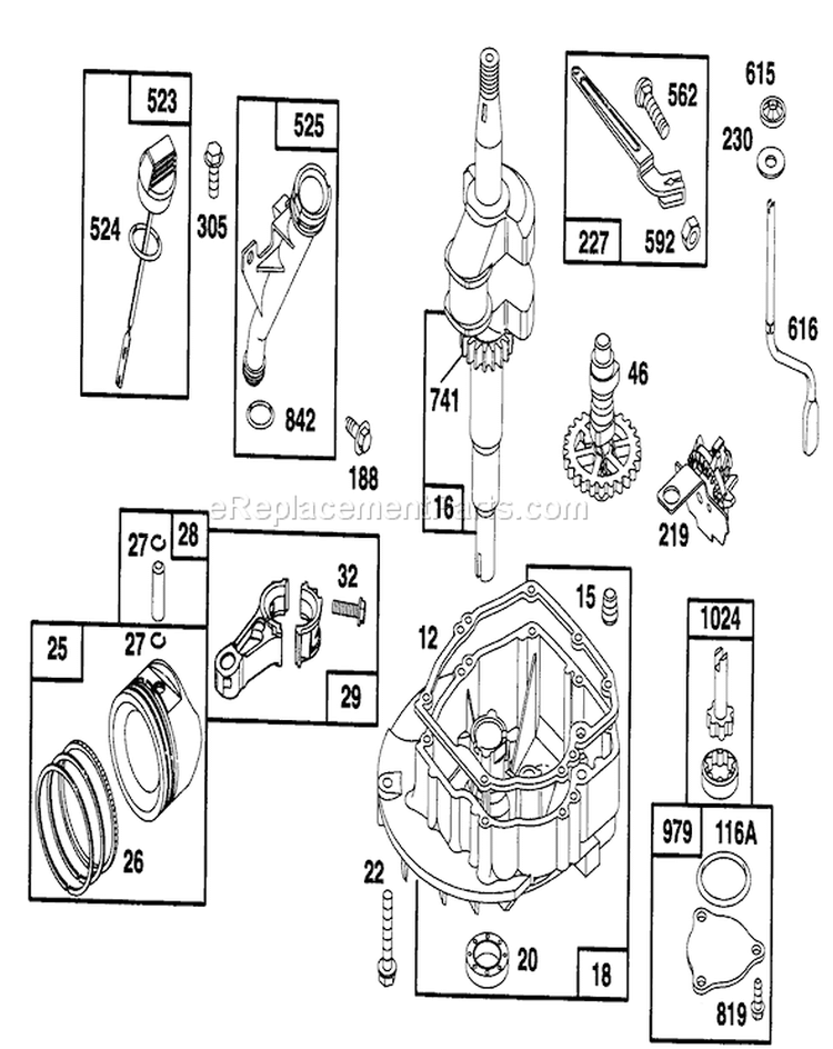 Page D Diagram and Parts List for 5900001-5999999 - 1995 Toro Lawn Mower