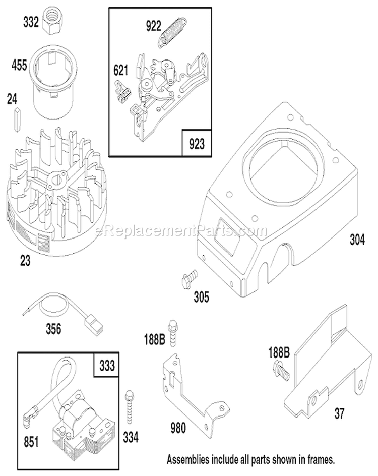 Page G Diagram and Parts List for 7900001-7999999 - 1997 Toro Lawn Mower