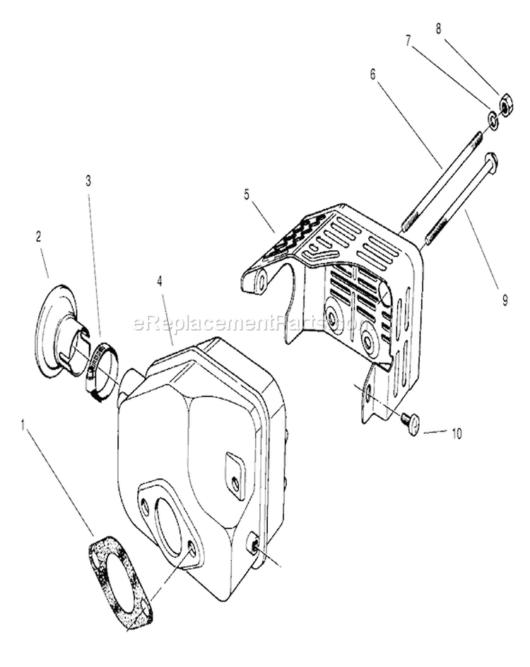 Page L Diagram and Parts List for 9900001-9999999 - 1999 Toro Lawn Mower