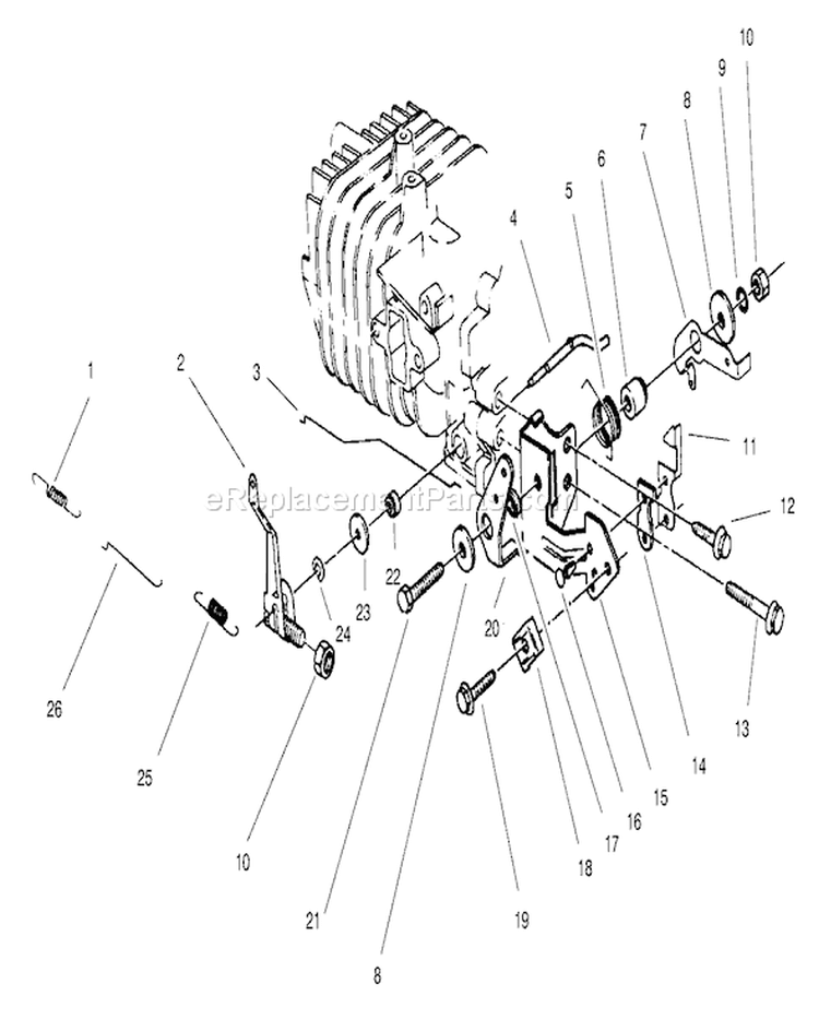 Page G Diagram and Parts List for 9900001-9999999 - 1999 Toro Lawn Mower