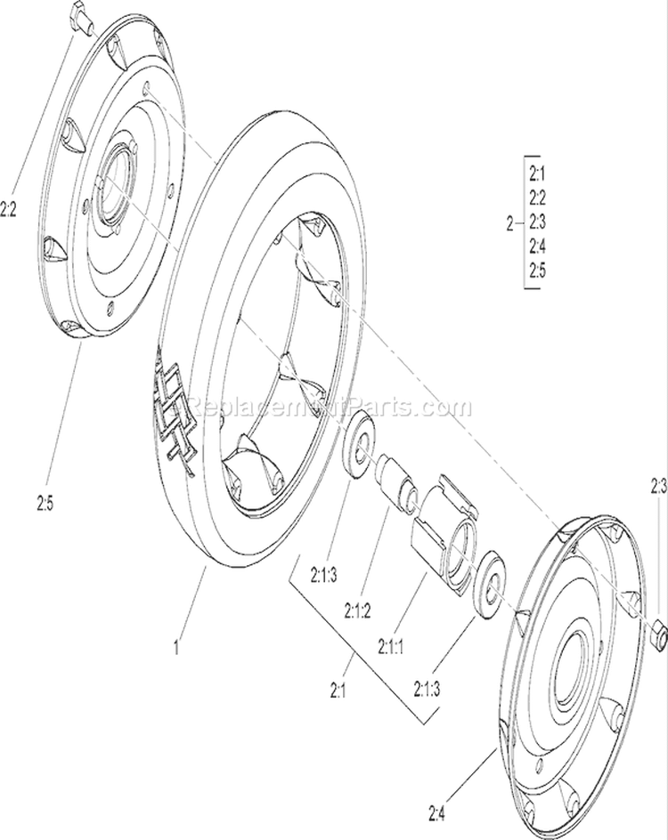Page R Diagram and Parts List for 280000001-280999999 - 2008 Toro Lawn Mower