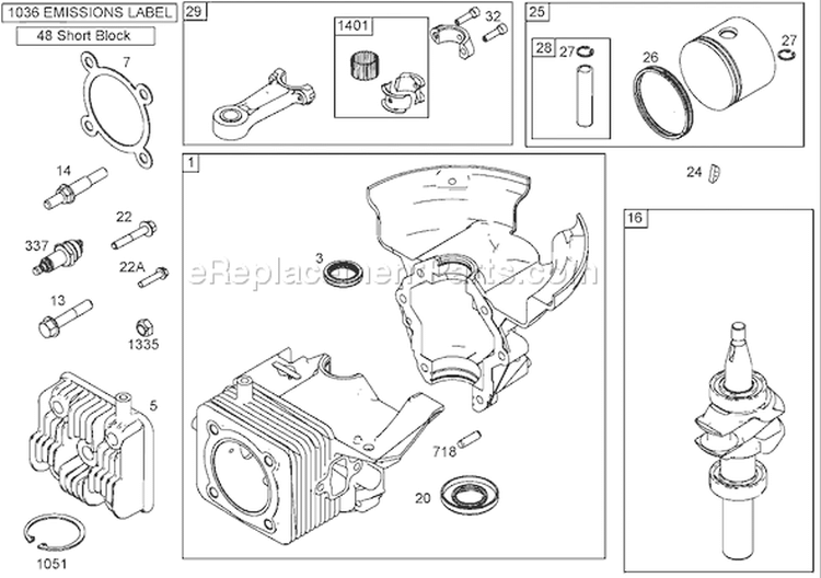 Page B Diagram and Parts List for 240000001-240999999 - 2004 Toro
