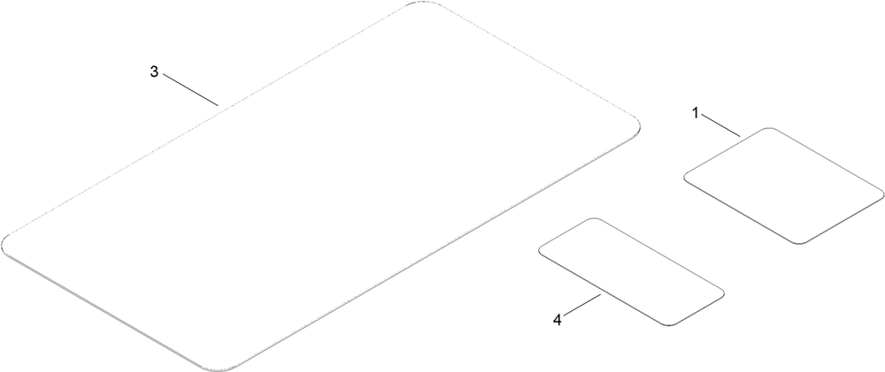 Maintenance And Hoc Decal Assembly Diagram and Parts List for 413000000 - 999999999 Toro Lawn Tractor