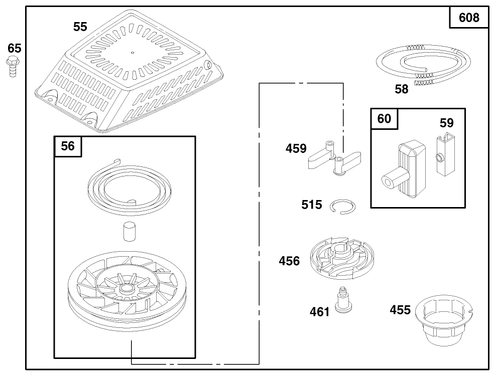 Engine Gts 150 (Model No. 20475 Only) Diagram and Parts List for 6900001 - 6999999 Toro Lawn Mower