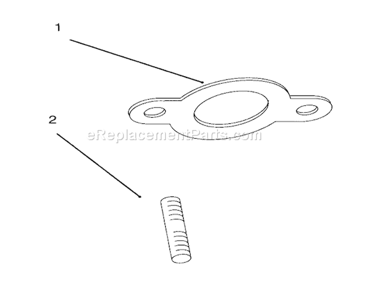Exhaust Kohler Engine Cv16s-Ps61514 Diagram and Parts List for 5900001-5999999 - 1995 Toro Lawn Tractor