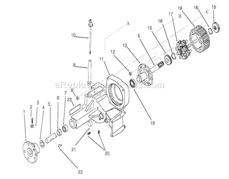Page AI Diagram and Parts List for 59000412-59002868 - 1995 Toro Lawn Tractor