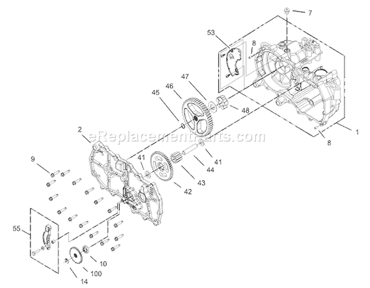 Page U Diagram and Parts List for 230000001-230999999 - 2003 Toro Lawn Tractor