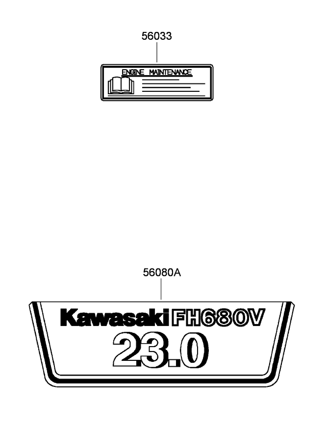 Label Assembly Diagram and Parts List for (290000001-290000205)(2009) Toro Lawn Mower