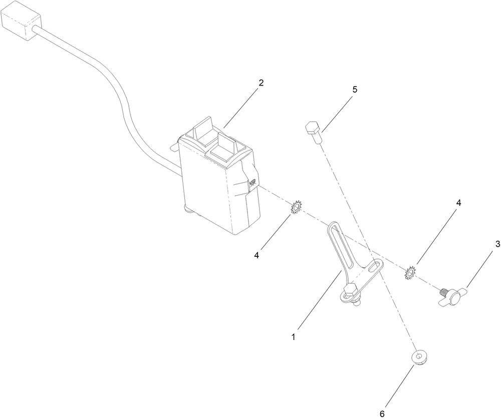 Low Flow Controller Kit Assembly Diagram and Parts List for 415000000 - 999999999 Toro Lawn Mower