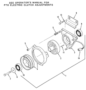 Section 7-Pto Electric Clutch Diagram and Parts List for  Toro Lawn Tractor