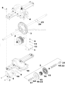 G Diagram and Parts List for  Toro Lawn Tractor