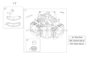 Part Location Diagram of 797673 Briggs and Stratton Kit-bushing/seal