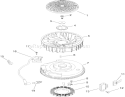 Ignition and Electrical Assembly Diagram and Parts List for 1A087H10172-1E087H10250 - 2007 Toro Lawn Tractor