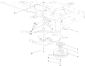 Part Location Diagram of 112-6058 Toro Bracket-Up Stop