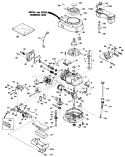 Part Location Diagram of 35000A Tecumseh Starter Cup
