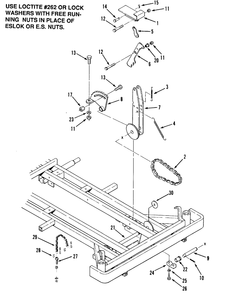 Section 10-Attachment Height Control Diagram and Parts List for  Toro Lawn Tractor
