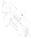 Part Location Diagram of 114-1585 Toro Shield-trailing
