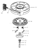 Page Q Diagram and Parts List for 220300001-220999999 - 2002 Toro Lawn Mower