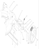 Part Location Diagram of 105-1820 Toro Arm-pivot, Rear