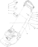 Part Location Diagram of 114-1588 Toro Charger-Battery