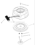 Page K Diagram and Parts List for 230000001-230999999 - 2003 Toro