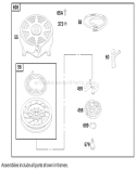 Page K Diagram and Parts List for 9900001-9999999 - 1999 Toro