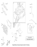 Cylinder Assembly Diagram and Parts List for 220000001-220999999 - 2002 Toro Lawn Mower