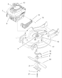 Engine Assembly Diagram and Parts List for 220000001-220999999 - 2002 Toro Lawn Mower