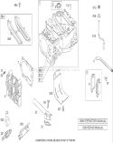Part Location Diagram of MS3260 Tecumseh Operator Manual