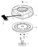 Page K Diagram and Parts List for 230000001-230999999 - 2003 Toro Lawn Mower