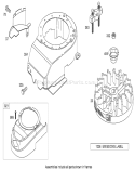Blower Housing Assembly Diagram and Parts List for 280000001-280072441 - 2008 Toro Lawn Mower