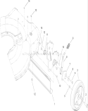Rear Axle Assembly Diagram and Parts List for 270000001-270999999 - 2007 Toro Lawn Mower