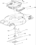 Engine Assembly Diagram and Parts List for 280000001-280999999 - 2008 Toro Lawn Mower
