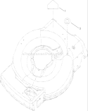 Housing Assembly Diagram and Parts List for 270000001-270999999 - 2007 Toro Lawn Mower