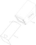 Rear Bag Assembly Diagram and Parts List for 310000001-310999999 - 2010 Toro Lawn Mower