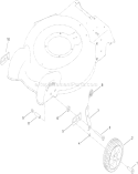 Front Axle and Height-of-Cut Assembly Diagram and Parts List for 310000001-310999999 - 2010 Toro Lawn Mower
