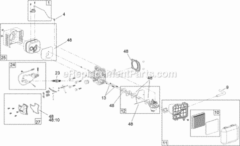 Part Location Diagram of 121-4175 Toro Thermal Control Kit
