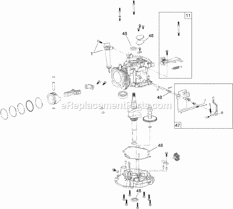Dipstick_Brake_And_Governor_Arm_Assembly Diagram and Parts List for 313000001 - 313999999 Toro Lawn Mower
