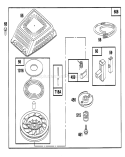 Page G Diagram and Parts List for 5900001-5999999 - 1995 Toro Lawn Mower