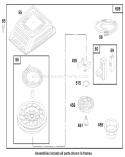 Page D Diagram and Parts List for 790000001-799999999 - 1997 Toro Lawn Mower