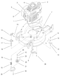 Engine Diagram and Parts List for 790000001-799999999 - 1997 Toro Lawn Mower