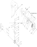 Rear Axle and Transmission Assembly Diagram and Parts List for 270000001-270999999 - 2007 Toro Lawn Mower