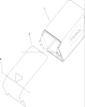 Rear Bag Assembly Diagram and Parts List for 290000001-290999999 - 2009 Toro Lawn Mower