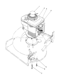 Engine Assembly Diagram and Parts List for 0000001-0999999 - 1990 Toro Lawn Mower