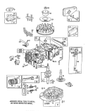 Page F Diagram and Parts List for 0000001-0999999 - 1990 Toro Lawn Mower