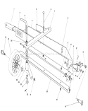 Dethatcher Kit Diagram and Parts List for 6000001-6999999 - 1986 Toro Lawn Mower