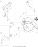 Muffler and Fuel Tank Assembly Diagram and Parts List for 270000001-270999999 - 2007 Toro Lawn Mower
